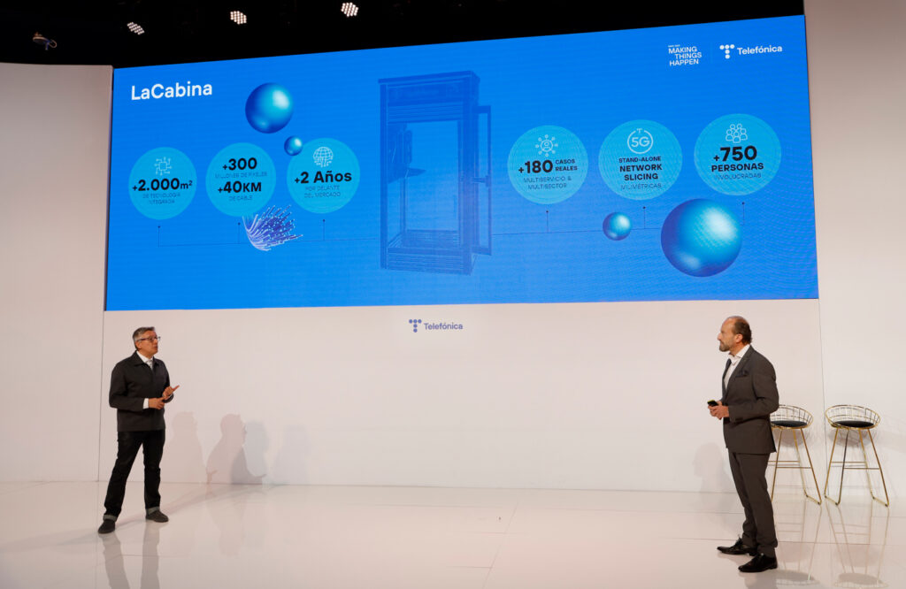 Telefónica presenta La Cabina, su centro de inspiración tecnológico MWC 23