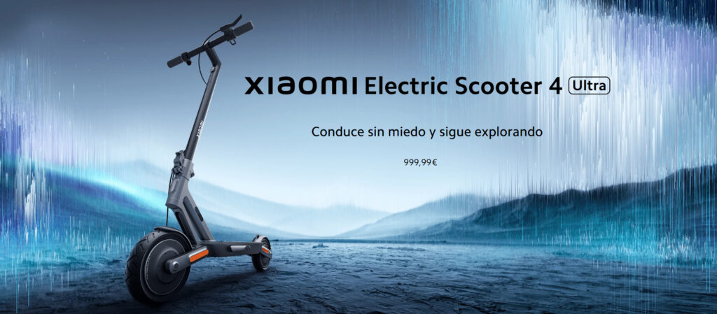 Xiaomi Electric Scooter 4 Ultra arroja hasta 70 km de autonomía MWC23