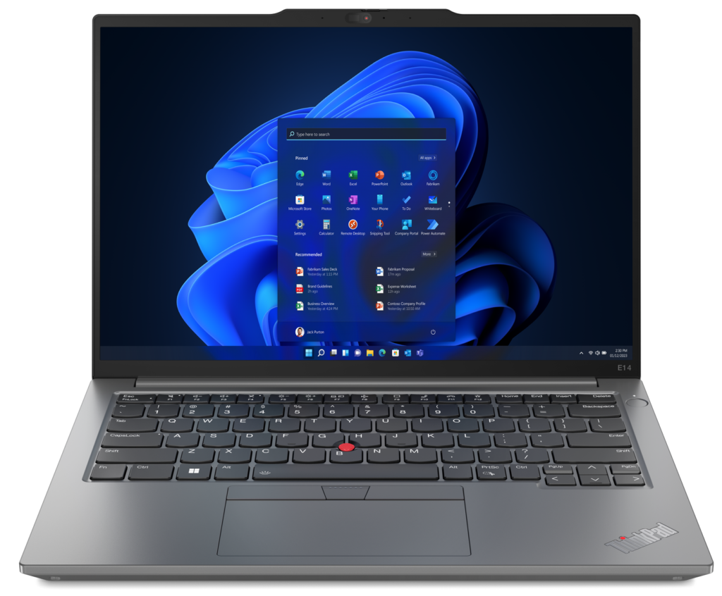 ThinkPad E14 Storm Grey