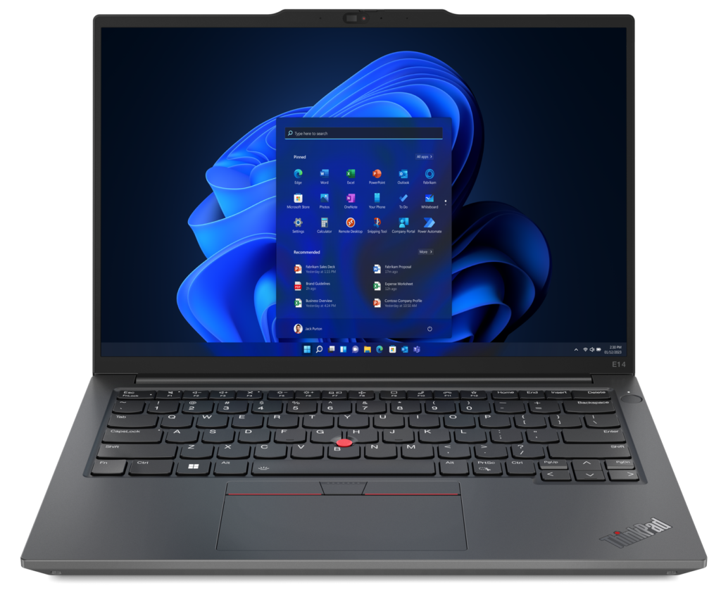 ThinkPad E14 Black