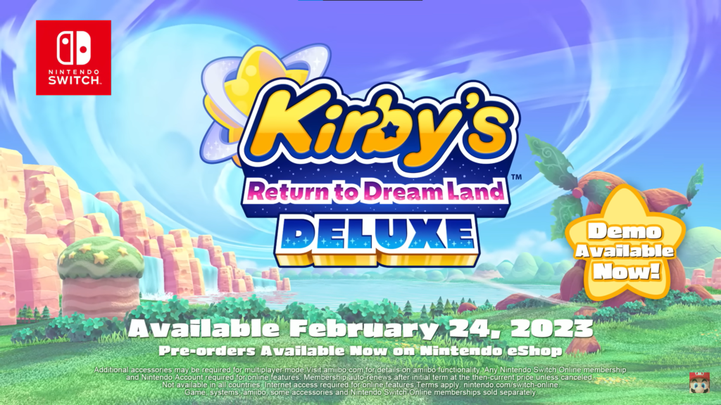 Nintendo nos trae un nuevo tráiler de 7 minutos de Kirby’s Return to Dream Land Deluxe