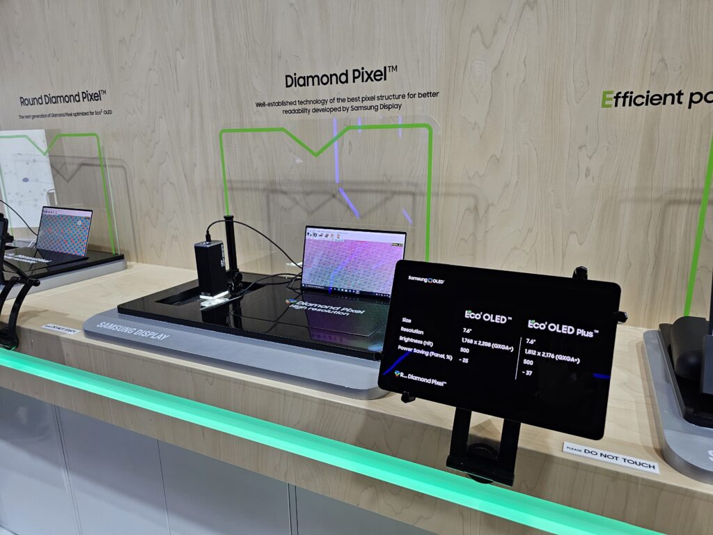 Diamond Pixel Samsung Display