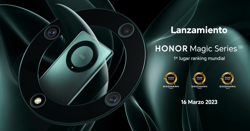 HONOR Magic 5 será lanzado en Chile este 16 de marzo