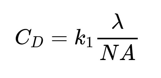 Formula de Rayleigh litografia