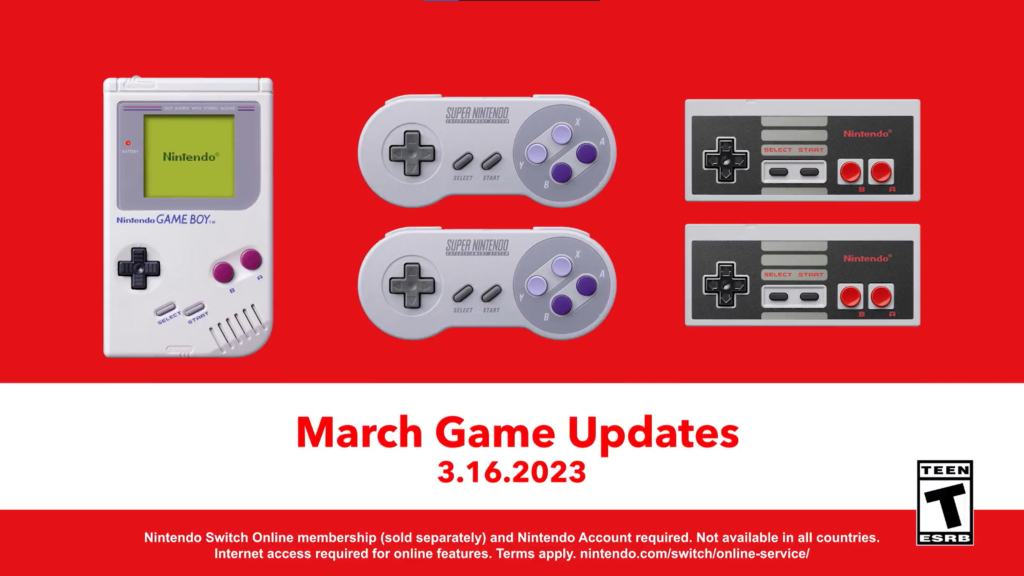 Cuatro nuevos juegos llegan al catálogo de Nintendo Switch Online