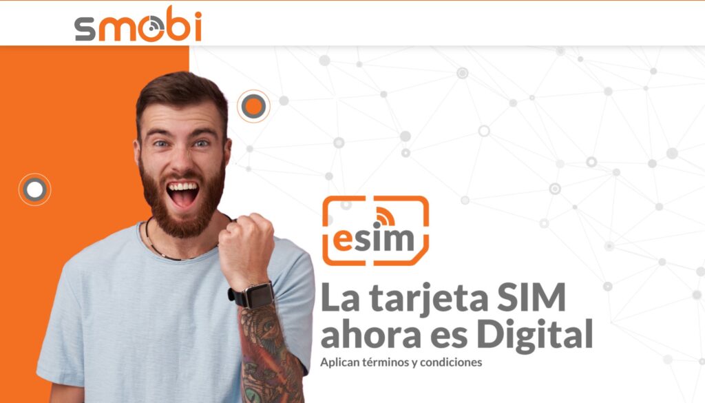 Smobi ahora ofrece su servicio móvil a través de la tecnología eSIM