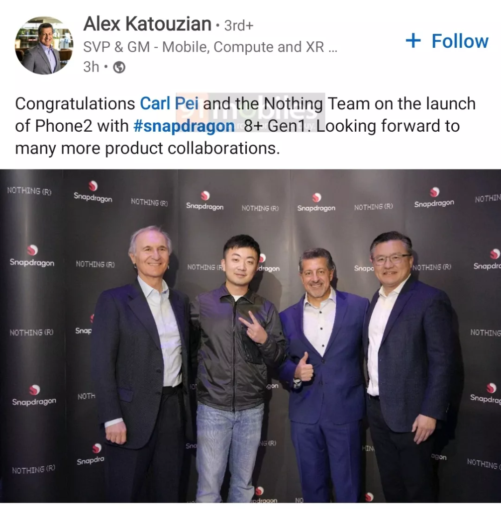 nothing phone 2 qualcomm
