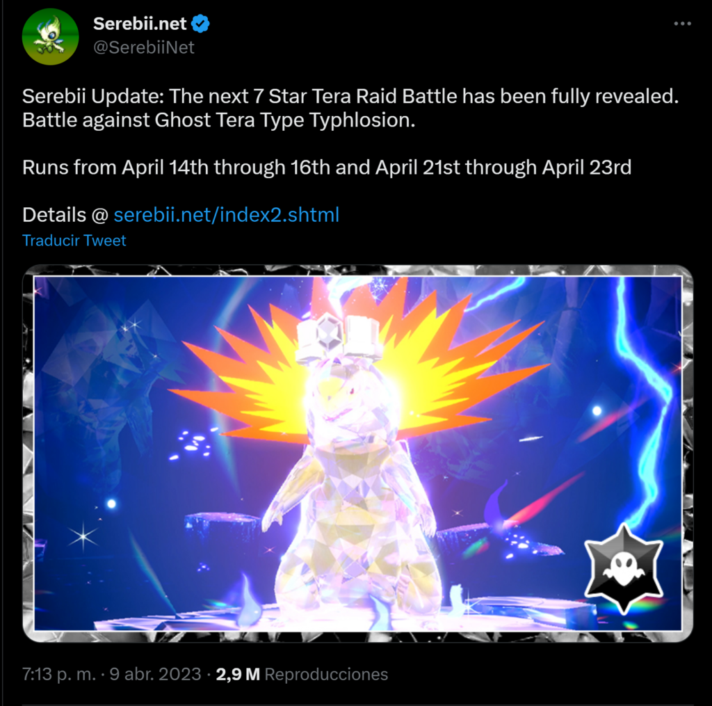 Typhlosion pokemon scarlet