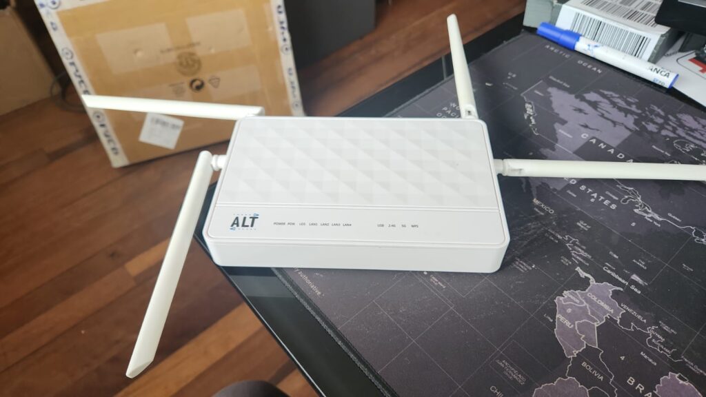 Módem Router Fibra óptica  Patagonia IP