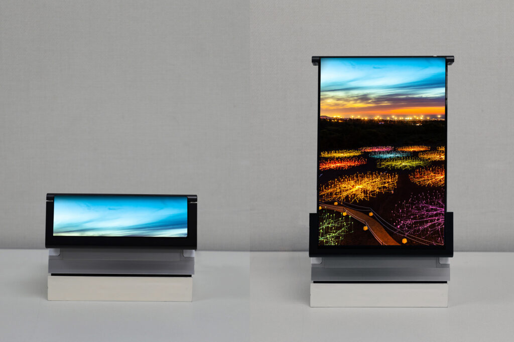 Samsung demuestra una pantalla OLED enrollable