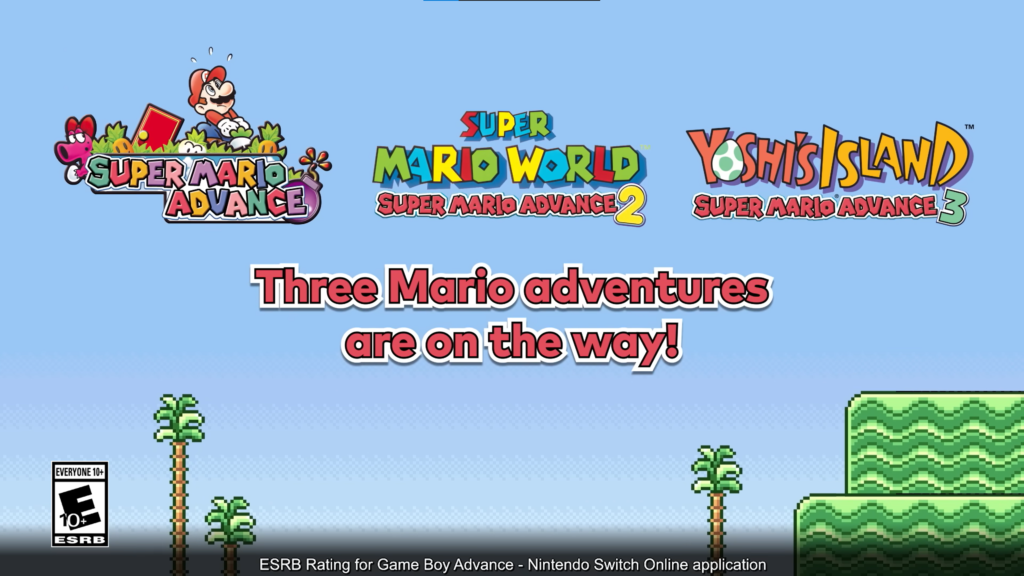 Los 3 primeros títulos de Super Mario Advance llegan a Nintendo Switch Online