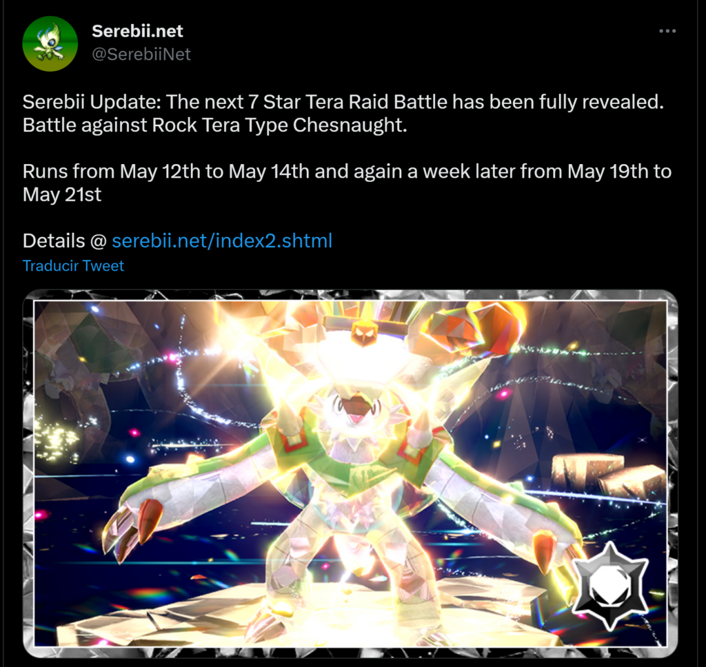 chesnaught pokemon scarlet