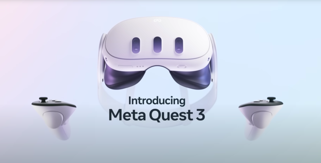 Meta anuncia el Quest 3, su nuevo casco de realidad virtual