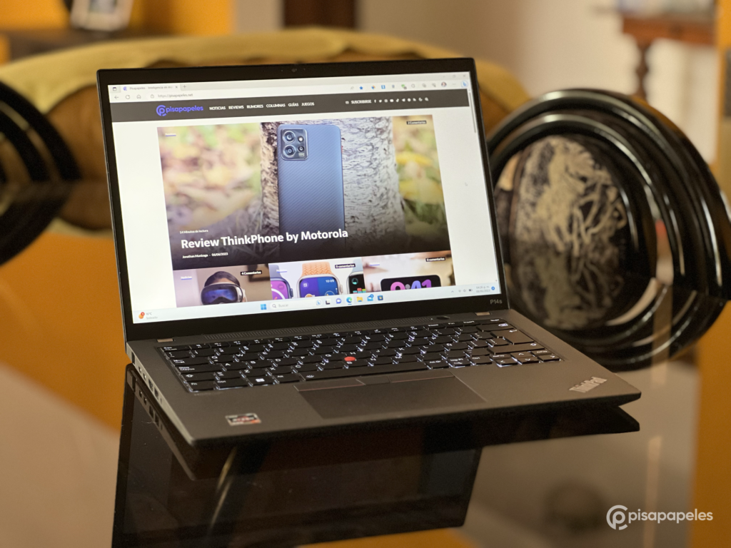 Review Lenovo ThinkPad P14s Gen 3 con AMD Ryzen 7 PRO