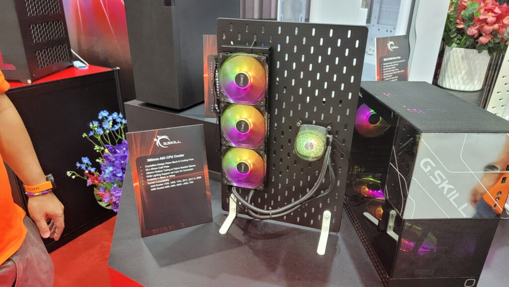 G.Skill watercooling RGB Computex 2023 foto 3