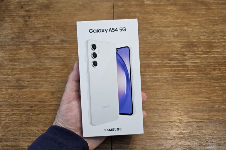 Samsung Galaxy A54 5G primera impresión foto portada