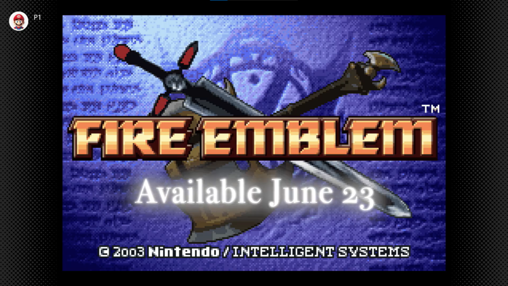 Fire Emblem de GameBoy Advance llegará a Nintendo Switch Online la próxima semana