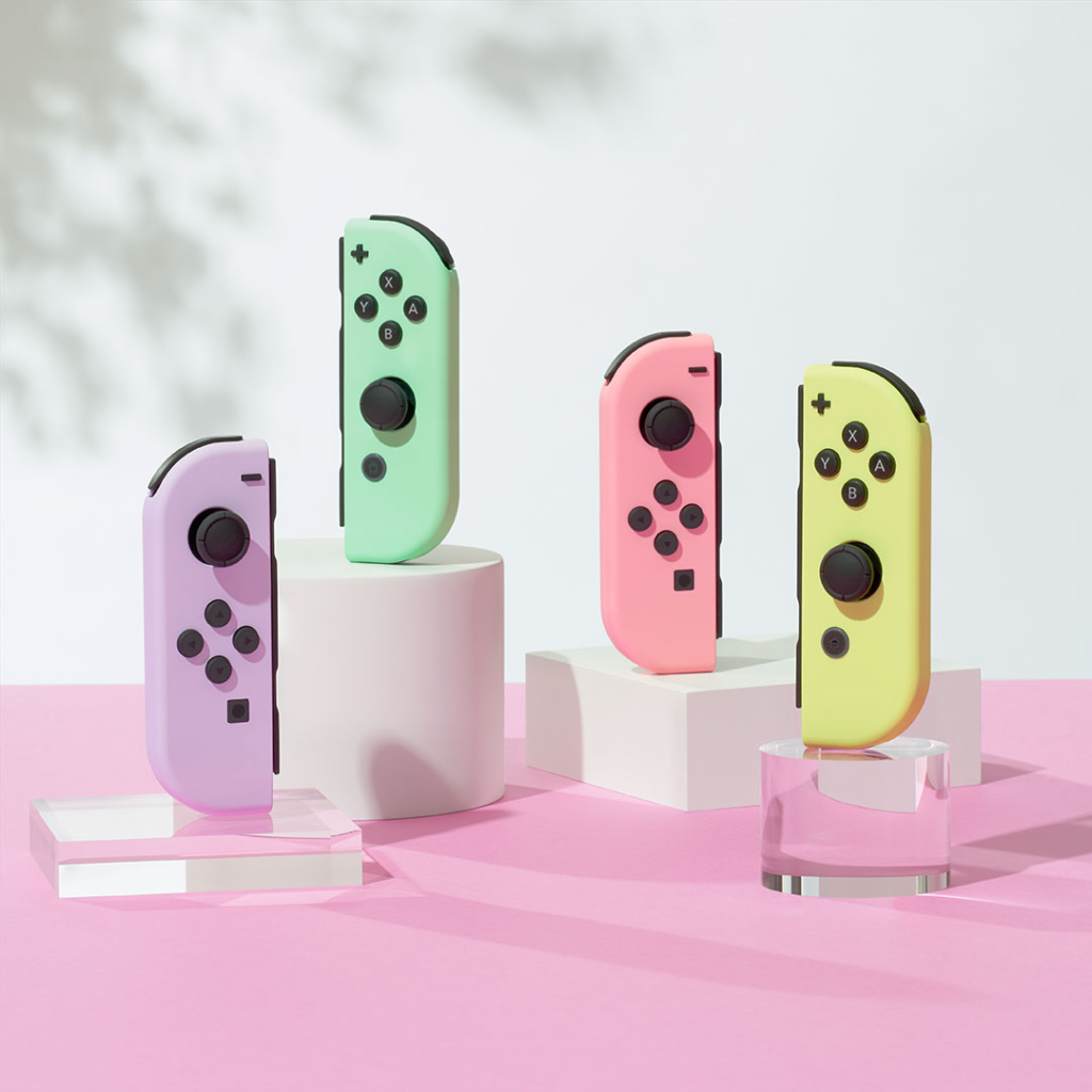 Nintendo revela su nueva línea de Joy-Con color pastel