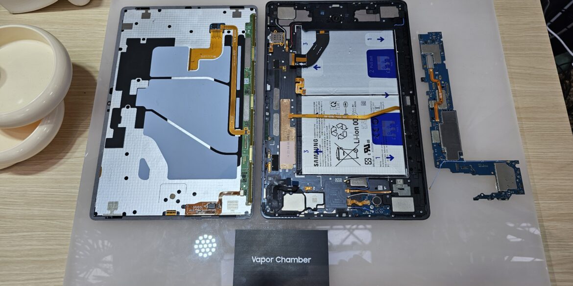 Galaxy Tab S9 Ultra cámara de vapor foto portada