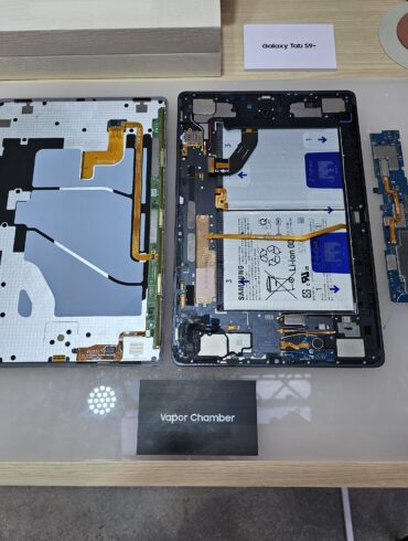 Galaxy Tab S9 Ultra cámara de vapor foto portada
