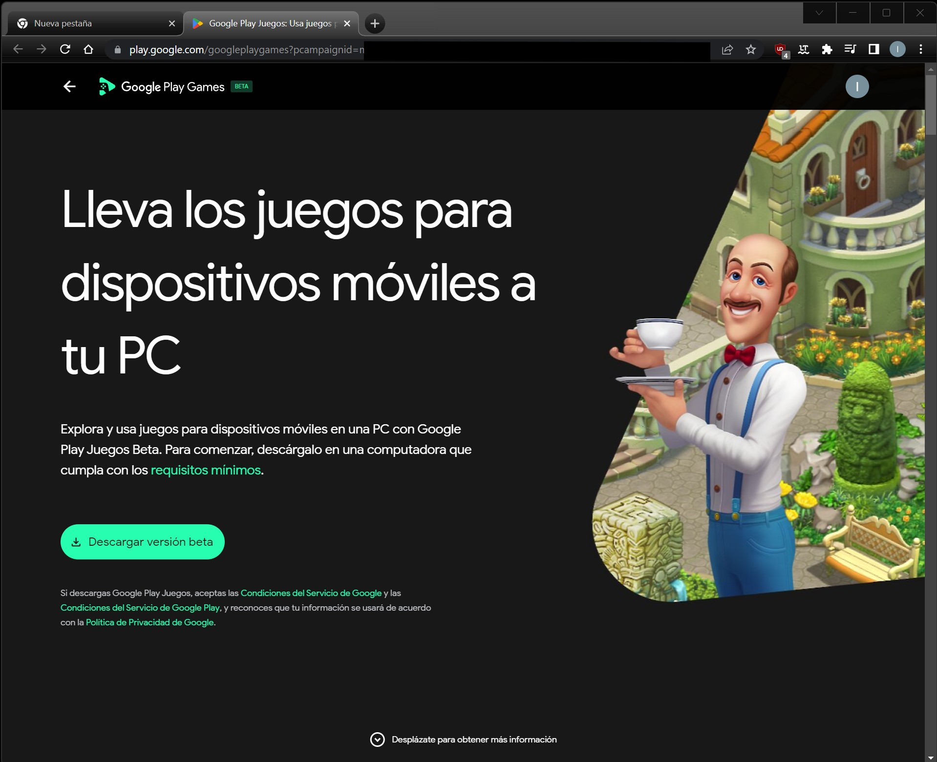 Google Play Juegos para PC ya está disponible en la modalidad de beta ...