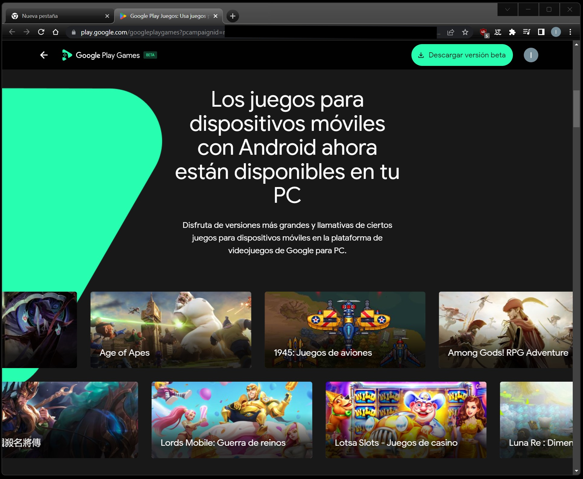 Google Play Juegos para PC ya está disponible en la modalidad de beta ...