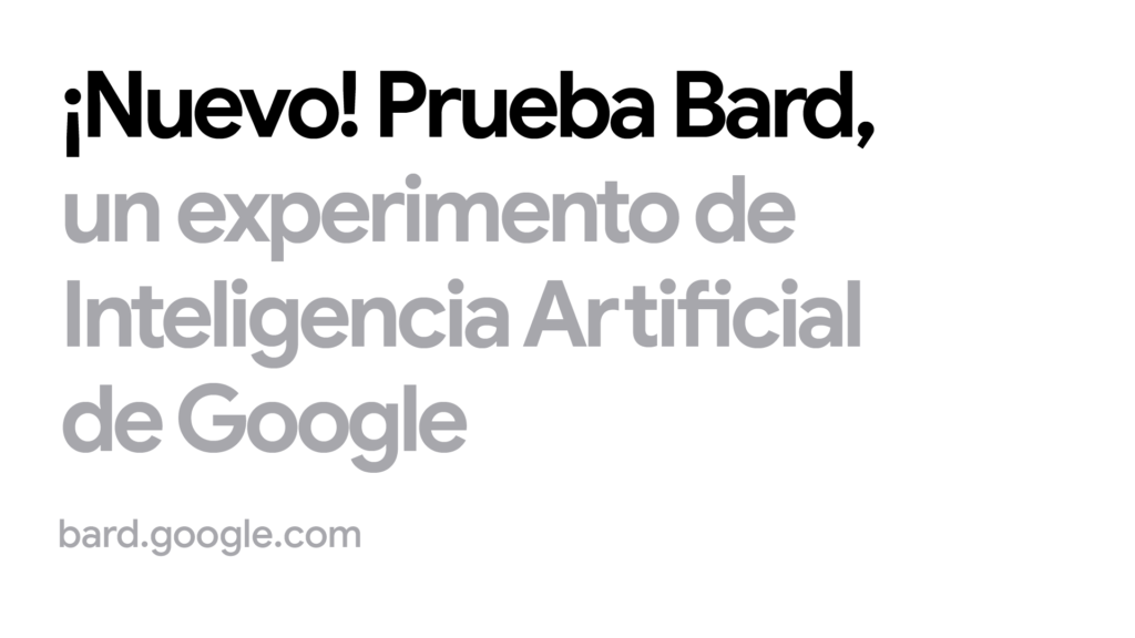 Google Bard se actualiza y ya habla en español