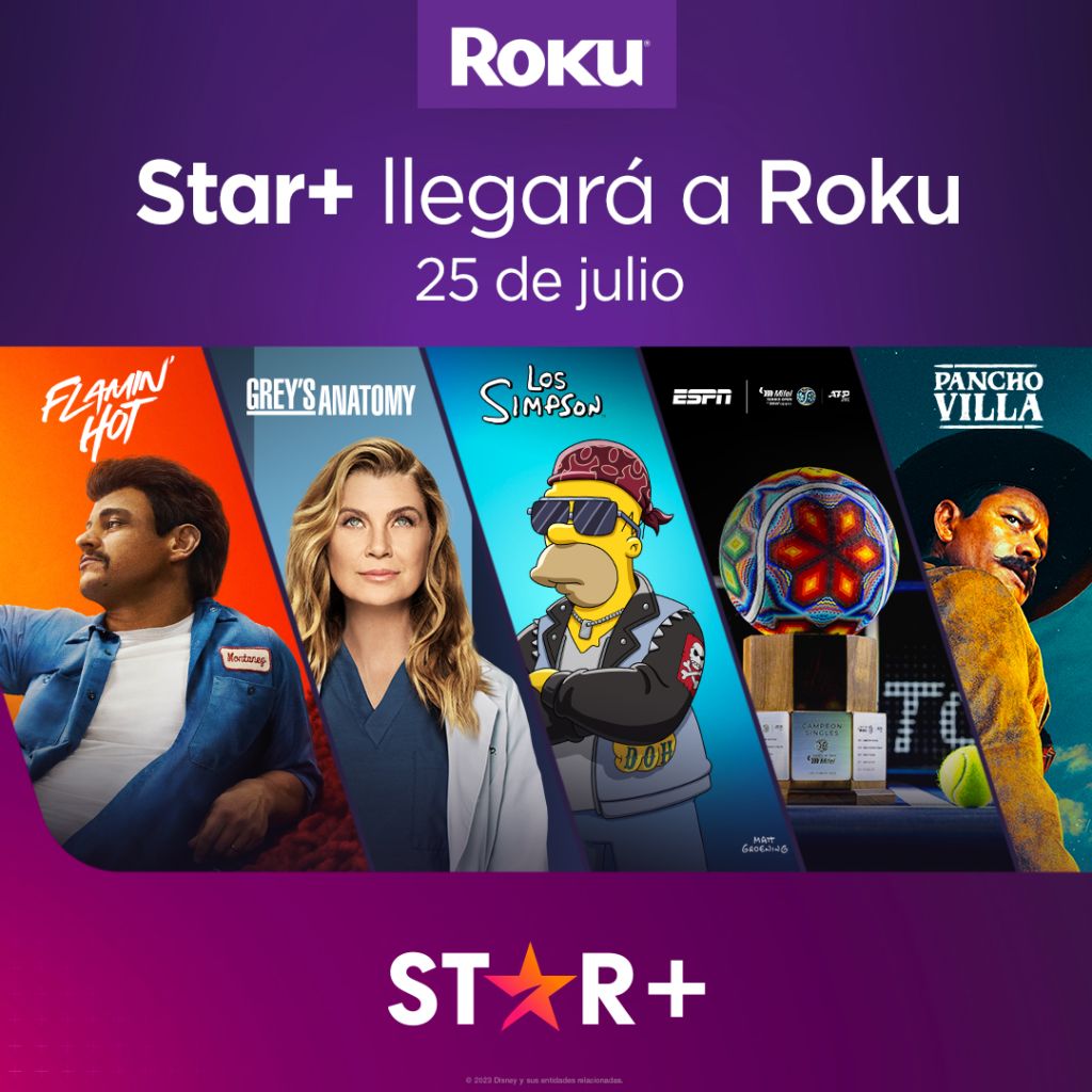 Llegó el día: ya está disponible Star+ en Roku