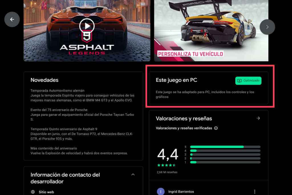 Google Play Juegos foto 4
