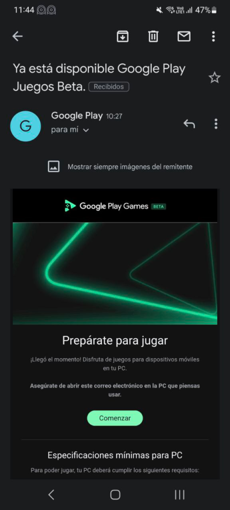 Google Play Juegos foto 1