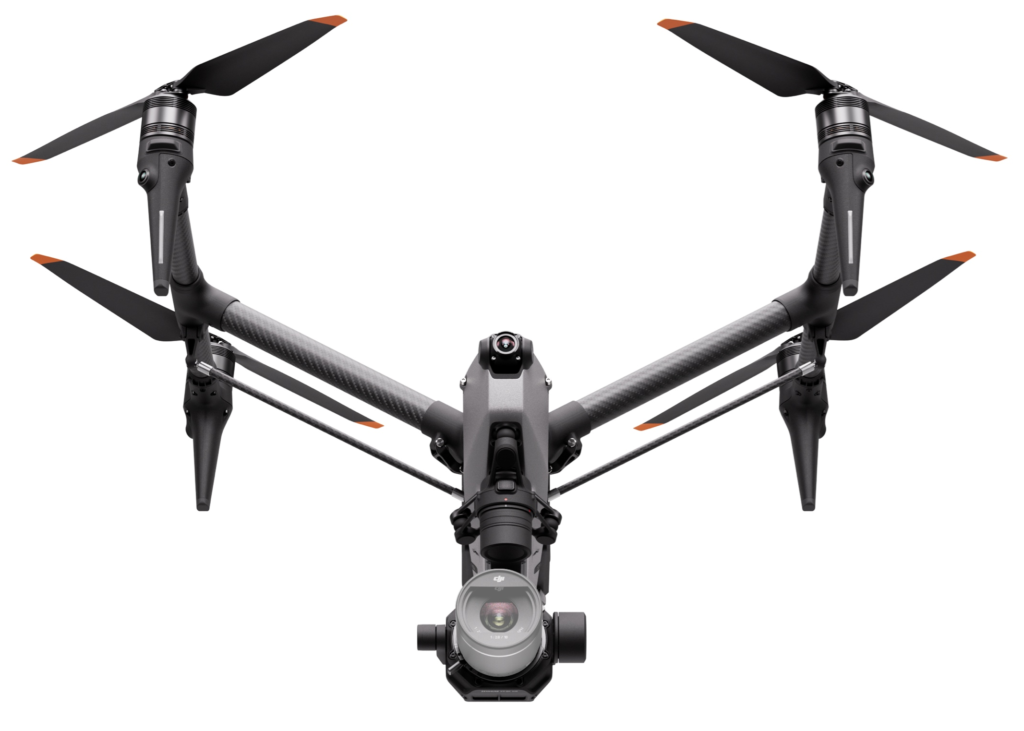 DJI Inspire 3 pies de aterrizaje levantatos