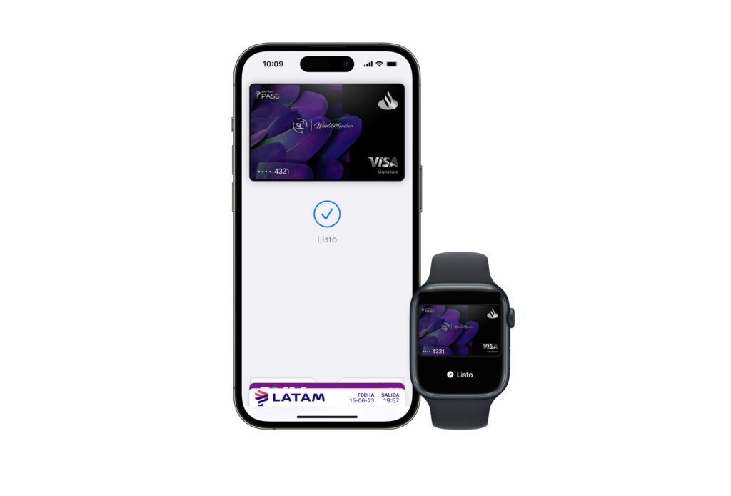Apple Pay Chile con iPhone y Apple Watch