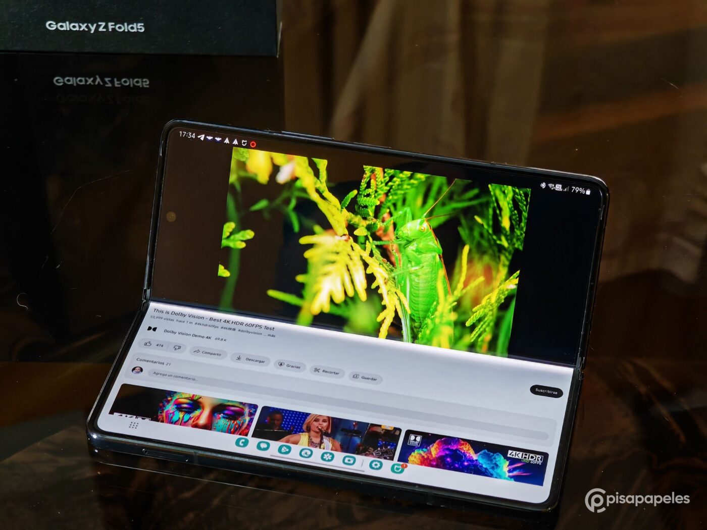 Samsung prepara cambios para las pantallas de sus teléfonos en 2025