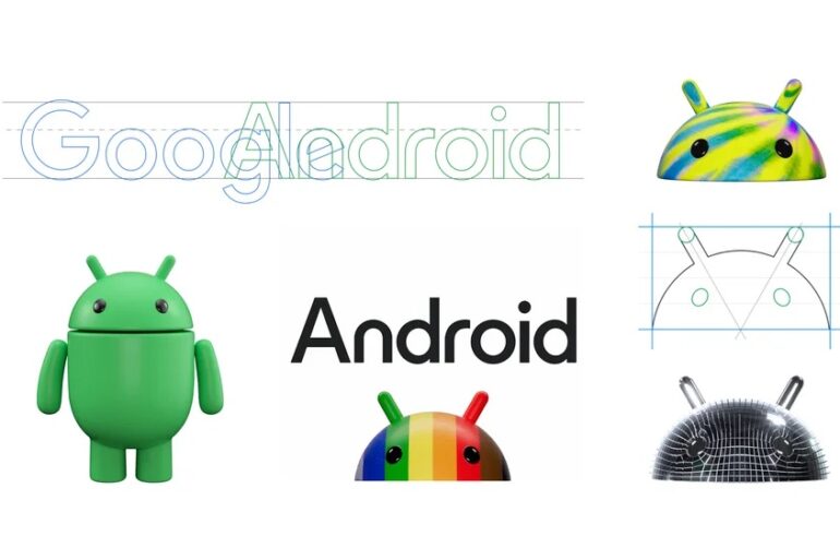 Android 14 logo 3D portada