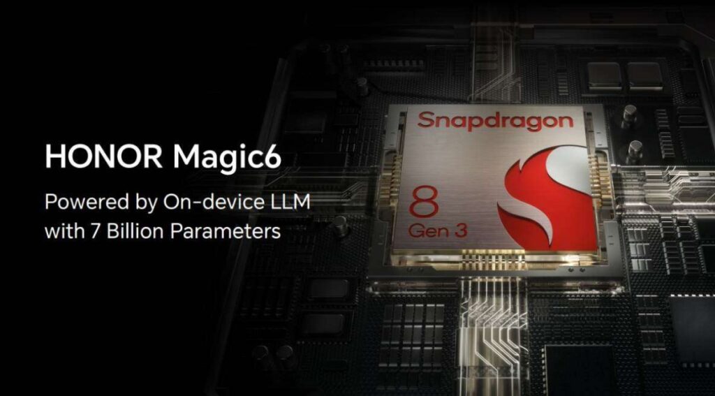 Honor Magic6 usará el Snapdragon 8 Gen 3 y permitirá abrir aplicaciones usando los ojos