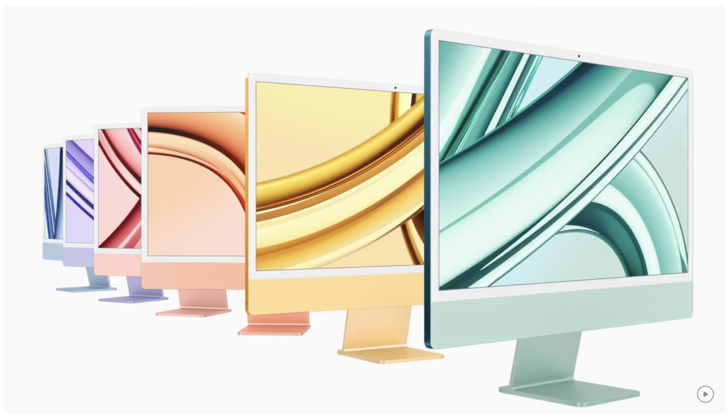 Apple actualiza el iMac de 24″ con procesador M3 #AppleEvent
