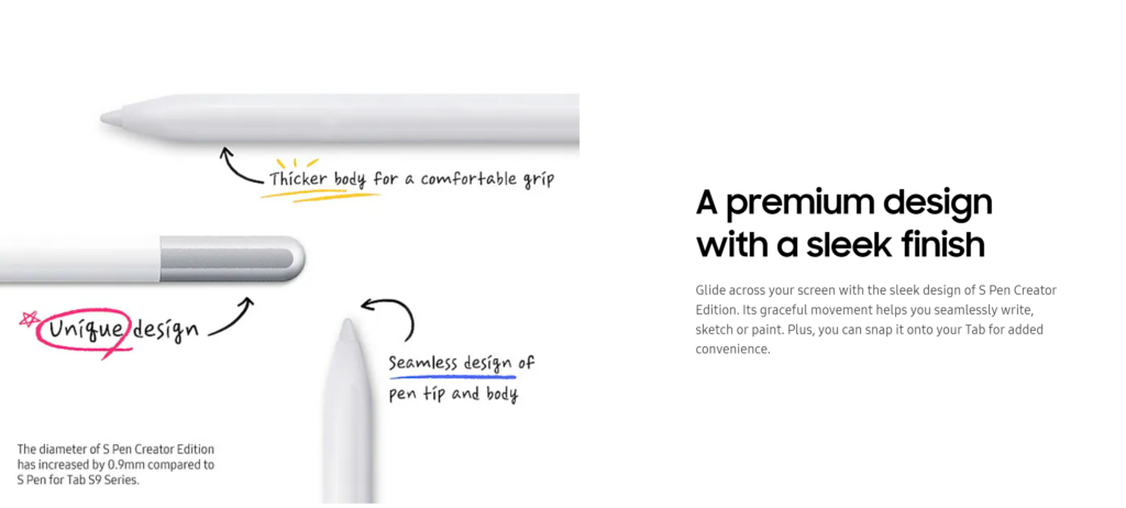 El nuevo Samsung S Pen Creator Edition de USD $99.99 es oficial