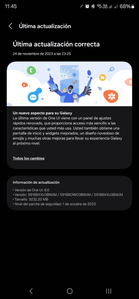 Galaxy S23 Android 14 foto 9