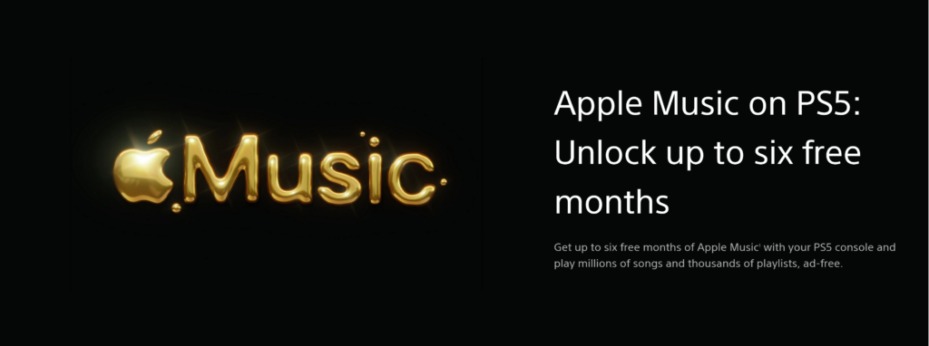 También en Chile: Sony ofrecerá 6 meses gratis de Apple Music a todos los dueños de una PS5