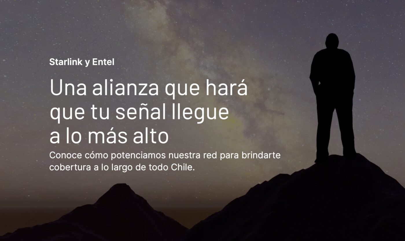 Entel y Starlink firman acuerdo para ofrecer cobertura satelital Direct ...