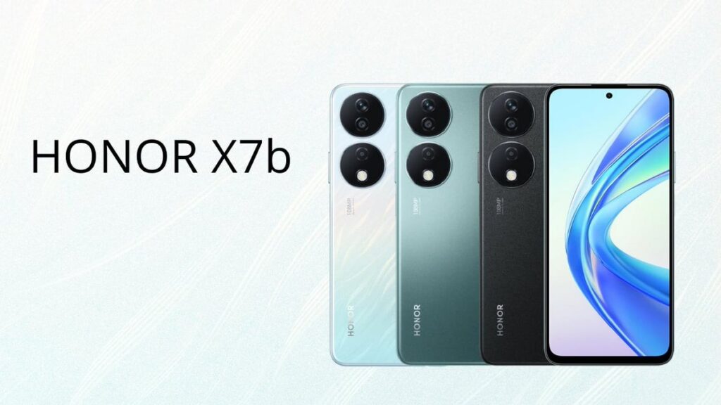 Honor X7b con cámara de 108 megapíxeles hace su debut