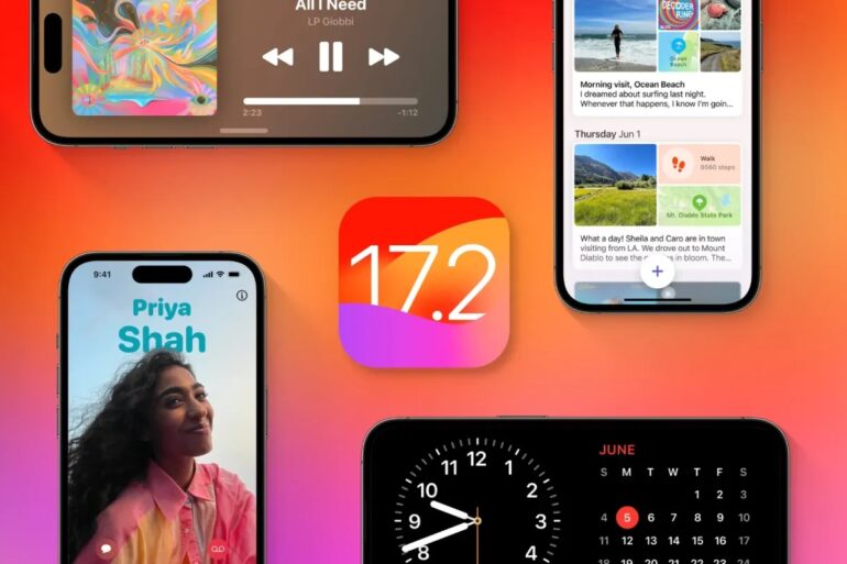 iOS 17.2 portada