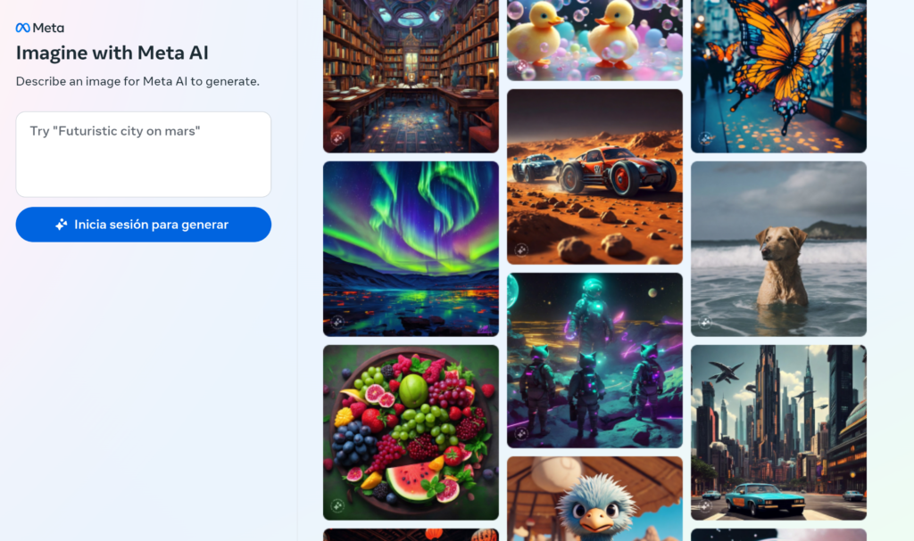Meta lanza Imagine, su propio generador de imágenes de IA de uso gratuito