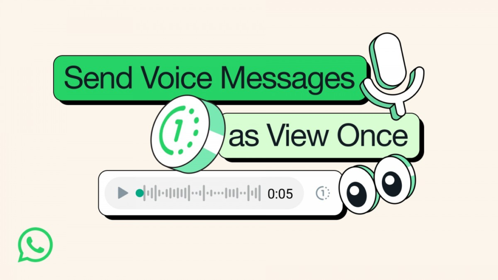 WhatsApp ya integra notas de voz que solo se pueden escuchar una vez
