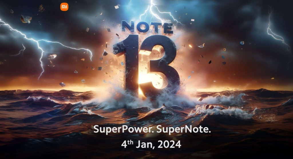 La serie Redmi Note 13 será presentada de manera global este 4 de enero
