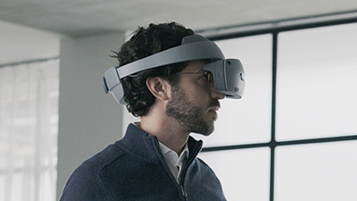Sony presenta un casco de realidad mixta con dos micro pantallas OLED 4K #CES2024