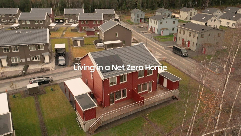 Inteligente y sostenible: Así funciona una casa Net Zero Home de Samsung #CES2024