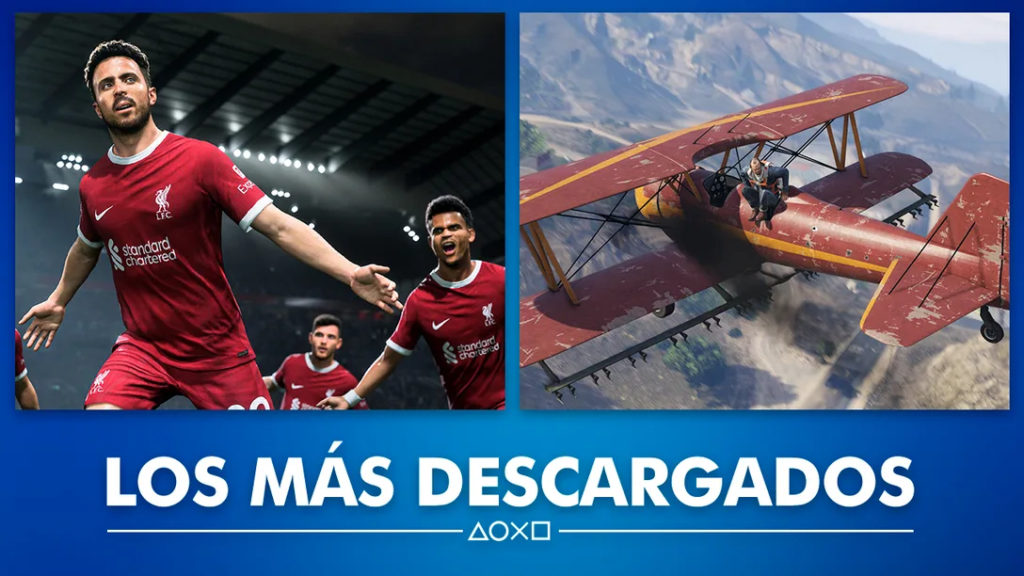 Estos fueron los juegos más descargados durante 2023 en la PS Store