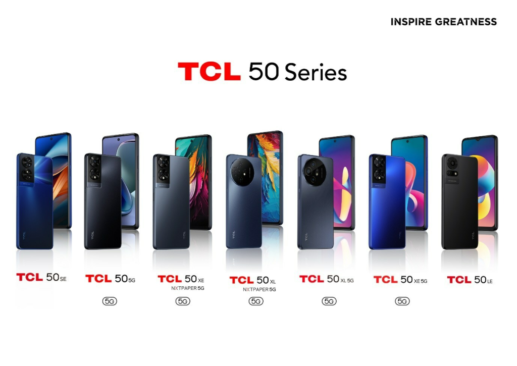 TCL ha anunciado 7 nuevos smartphones en #CES2024