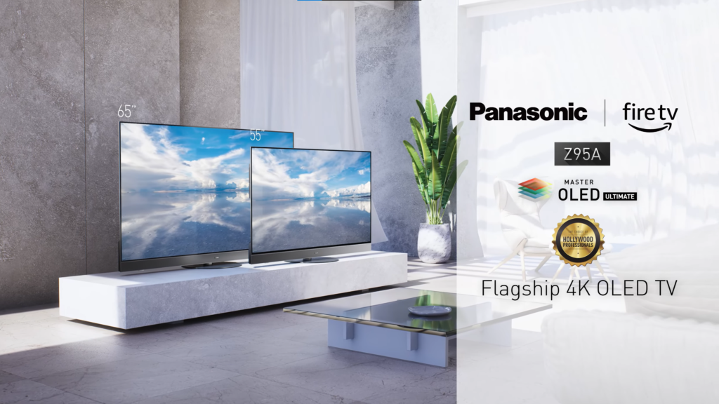 La nueva televisión Panasonic Z95A OLED es presentada en #CES2024
